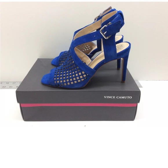 NWOT Vince Camuto royal blue heels - Picture 4 of 16